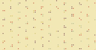 Soyut Renk Yarım Tonlama Noktaları üretken sanat arkaplanı çizimi