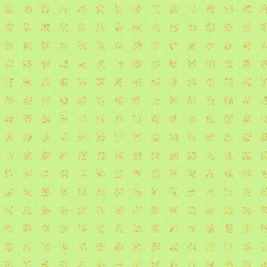 Soyut Renk Yarım Tonlama Noktaları üretken sanat arkaplanı çizimi