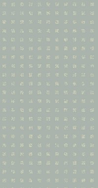 Soyut Renk Yarım Tonlama Noktaları üretken sanat arkaplanı çizimi