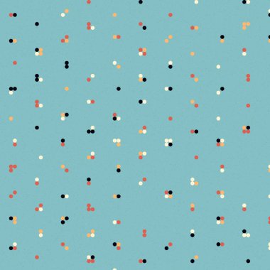 Soyut Renk Yarım Tonlama Noktaları üretken sanat arkaplanı çizimi