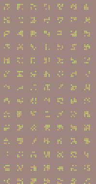 Soyut Renk Yarım Tonlama Noktaları üretken sanat arkaplanı çizimi