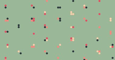 Soyut Renk Yarım Tonlama Noktaları üretken sanat arkaplanı çizimi