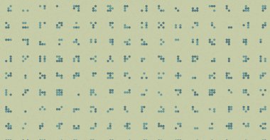 Soyut Renk Yarım Tonlama Noktaları üretken sanat arkaplanı çizimi