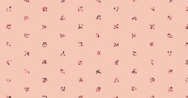 Soyut Renk Yarım Tonlama Noktaları üretken sanat arkaplanı çizimi