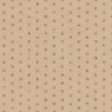 Soyut Renk Yarım Tonlama Noktaları üretken sanat arkaplanı çizimi