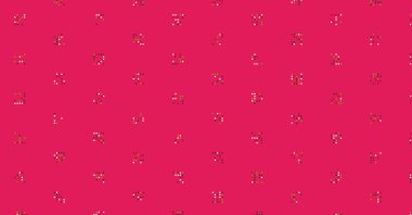 Soyut Renk Yarım Tonlama Noktaları üretken sanat arkaplanı çizimi