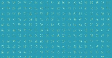 Soyut Renk Yarım Tonlama Noktaları üretken sanat arkaplanı çizimi