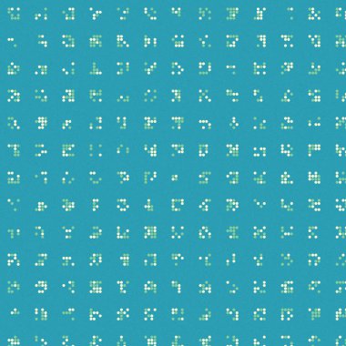 Soyut Renk Yarım Tonlama Noktaları üretken sanat arkaplanı çizimi