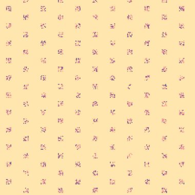 Soyut Renk Yarım Tonlama Noktaları üretken sanat arkaplanı çizimi