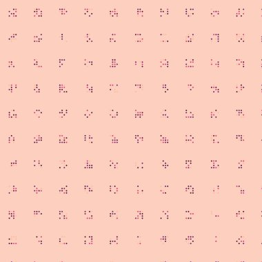 Soyut Renk Yarım Tonlama Noktaları üretken sanat arkaplanı çizimi