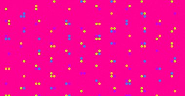 Soyut Renk Yarım Tonlama Noktaları üretken sanat arkaplanı çizimi