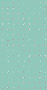 Soyut Renk Yarım Tonlama Noktaları üretken sanat arkaplanı çizimi