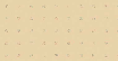 Soyut Renk Yarım Tonlama Noktaları üretken sanat arkaplanı çizimi