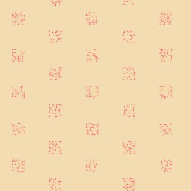 Soyut Renk Yarım Tonlama Noktaları üretken sanat arkaplanı çizimi