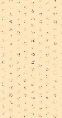 Soyut Renk Yarım Tonlama Noktaları üretken sanat arkaplanı çizimi