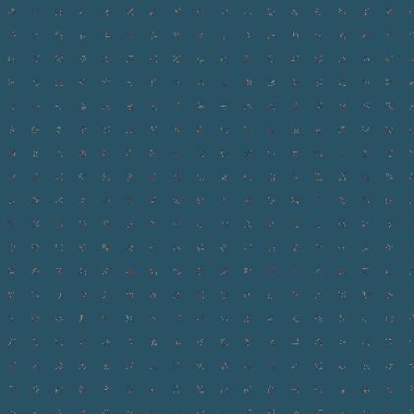 Soyut Renk Yarım Tonlama Noktaları üretken sanat arkaplanı çizimi