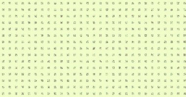 Soyut Renk Yarım Tonlama Noktaları üretken sanat arkaplanı çizimi