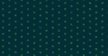 Soyut Renk Yarım Tonlama Noktaları üretken sanat arkaplanı çizimi