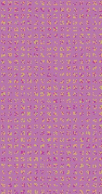 soyut renkli yarım tonlu noktalar üretken sanat arkaplan çizimleri