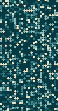 soyut renkli yarım tonlu noktalar üretken sanat arkaplan çizimleri