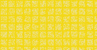 soyut renkli yarım tonlu noktalar üretken sanat arkaplan çizimleri