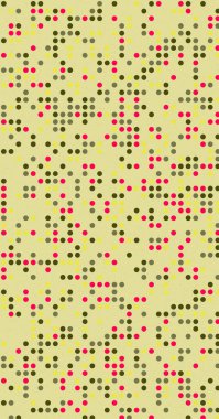 soyut renkli yarım tonlu noktalar üretken sanat arkaplan çizimleri