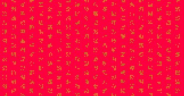 soyut renkli yarım tonlu noktalar üretken sanat arkaplan çizimleri