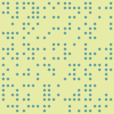 soyut renkli yarım tonlu noktalar üretken sanat arkaplan çizimleri