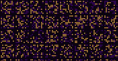 soyut renkli yarım tonlu noktalar üretken sanat arkaplan çizimleri