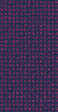 soyut renkli yarım tonlu noktalar üretken sanat arkaplan çizimleri