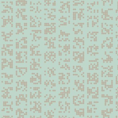 soyut renkli yarım tonlu noktalar üretken sanat arkaplan çizimleri