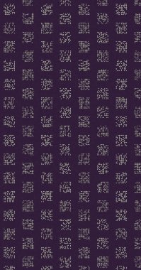 soyut renkli yarım tonlu noktalar üretken sanat arkaplan çizimleri