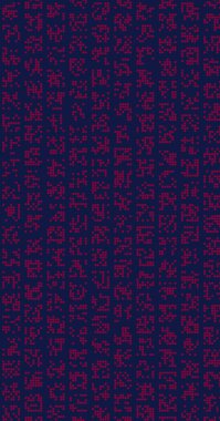 soyut renkli yarım tonlu noktalar üretken sanat arkaplan çizimleri