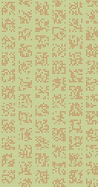 soyut renkli yarım tonlu noktalar üretken sanat arkaplan çizimleri