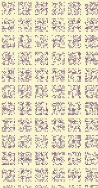 soyut renkli yarım tonlu noktalar üretken sanat arkaplan çizimleri