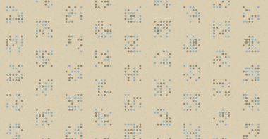 soyut renkli yarım tonlu noktalar üretken sanat arkaplan çizimleri