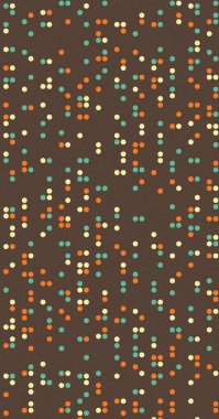 soyut renkli yarım tonlu noktalar üretken sanat arkaplan çizimleri