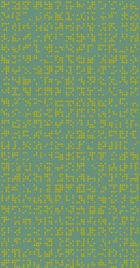 soyut renkli yarım tonlu noktalar üretken sanat arkaplan çizimleri