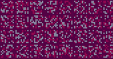 soyut renkli yarım tonlu noktalar üretken sanat arkaplan çizimleri