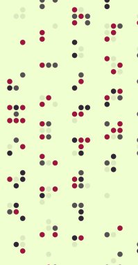 soyut renkli yarım tonlu noktalar üretken sanat arkaplan çizimleri