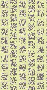 soyut renkli yarım tonlu noktalar üretken sanat arkaplan çizimleri