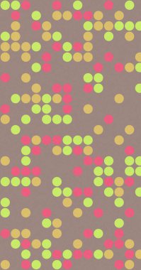 soyut renkli yarım tonlu noktalar üretken sanat arkaplan çizimleri