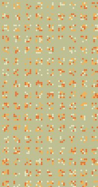 soyut renkli yarım tonlu noktalar üretken sanat arkaplan çizimleri