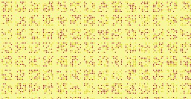 Soyut Renk Yarım Tonlama Noktaları üretken sanat arkaplanı çizimi