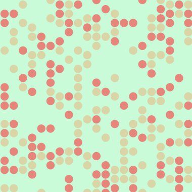 soyut renkli yarım tonlu noktalar üretken sanat arkaplan çizimleri