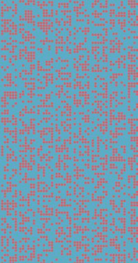 soyut renkli yarım tonlu noktalar üretken sanat arkaplan çizimleri