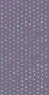 soyut renkli yarım tonlu noktalar üretken sanat arkaplan çizimleri