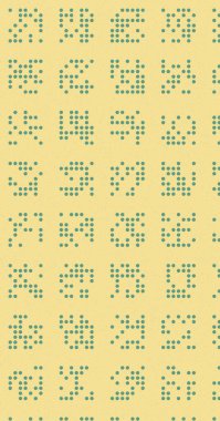 soyut renkli yarım tonlu noktalar üretken sanat arkaplan çizimleri