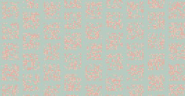 soyut renkli yarım tonlu noktalar üretken sanat arkaplan çizimleri