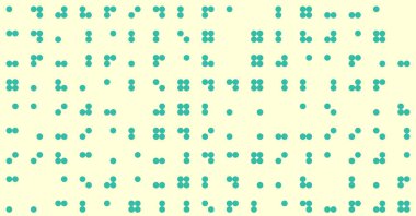 soyut renkli yarım tonlu noktalar üretken sanat arkaplan çizimleri